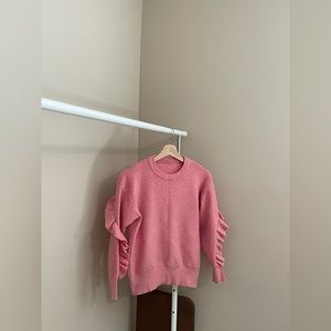 pink sweater